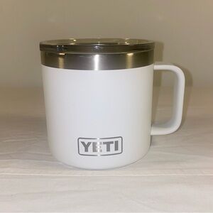 YETI White Stainless Steel Mug